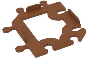 8 pcs value set Feldherr card deck holder for playing cards in Standard Card Game Size - 20 cards - modular