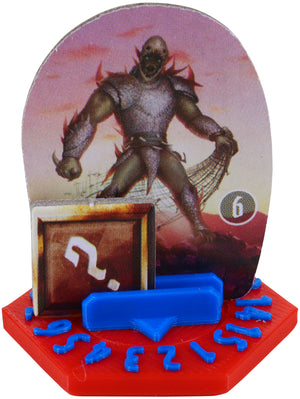 5 pcs. value pack Feldherr Dial Bases for Gloomhaven + Frosthaven + Gloomhaven: Jaws of the Lion multicolor