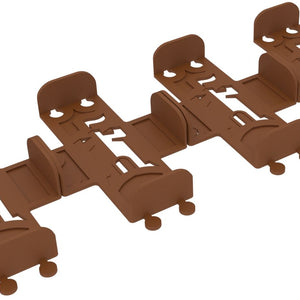 Paquete de valor de 4 piezas Soporte de mazo de cartas Feldherr para Dominion - cartas de Victoria básicas con fundas