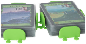 Paquete de valor de 4 piezas Soporte de mazo de cartas Feldherr para Dominion - cartas de Victoria básicas con fundas