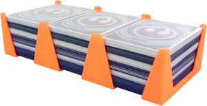 Feldherr Card Holder for game cards in Standard Card Game Size - 450 cards - 3 trays