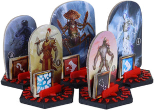 10 pcs. value pack Feldherr Dial Bases for Gloomhaven + Frosthaven + Gloomhaven: Jaws of the Lion multicolor