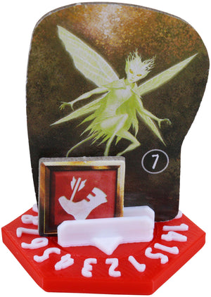 10 pcs. value pack Feldherr Dial Bases for Gloomhaven + Frosthaven + Gloomhaven: Jaws of the Lion multicolor