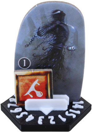 10 pcs. value pack Feldherr Dial Bases for Gloomhaven + Frosthaven + Gloomhaven: Jaws of the Lion multicolor