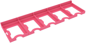 5 pcs value pack Feldherr card holder for game cards in Standard Card Game Size - 30 cards each - 1 compartment - expandable