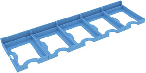 5 pcs value pack Feldherr card holder for game cards in Standard Card Game Size - 30 cards each - 1 compartment - expandable