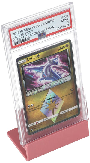 5 pcs value pack Feldherr Card Stand for Graded Cards, Trading Cards, and Slabs