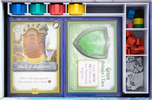 Feldherr Organizer Insert for Tiny Epic Defenders - board game box