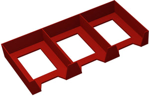 Feldherr Card Holder for game cards in Mini European Board Game Size - 120 cards - 3 compartments