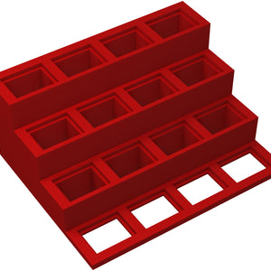 Feldherr figure pedestal for rectangular bases - 32 mm x 24 mm