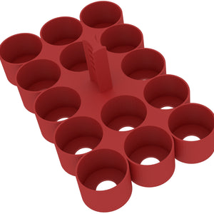 Feldherr paint rack for 4l Really Useful Boxes - 14 Citadel paint pots (18 ml / 24 ml)