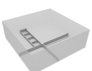 Juego de espuma Feldherr + Organizador para Descent: Journeys in the Dark 2nd Edition - caja de juego principal