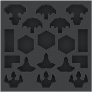 Juego de espuma Feldherr para Aeronautica Imperialis: Wrath of Angels - caja del juego de mesa