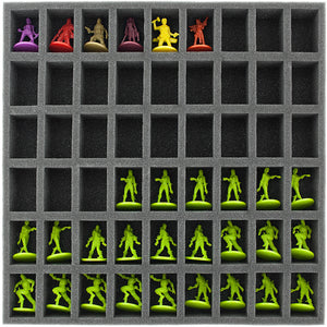 Conjunto de valores de bandeja de espuma para Zombicide Toxic City Mall Box