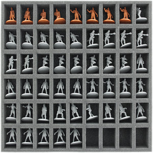 Valor de la bandeja de espuma establecido para Zombicide Season 2 Prison Outbreak