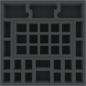 AG050ZC08 50 mm foam tray for Zombicide Black Plague - Heroes