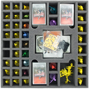 Valor de la bandeja de espuma para el depósito de cadáveres de Zombicide Season 3 Rue Morgue