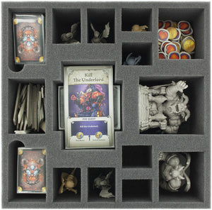 Foam tray value set for Arcadia Quest: Inferno Core Game