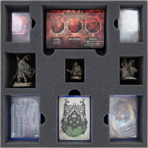 Feldherr foam set for Tainted Grail: The Fall of Avalon - Red Death + Echoes of the Past - board game box