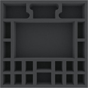 AGDU050BO 295 mm x 295 mm x 50 mm bandeja de espuma para cajas de juegos de mesa