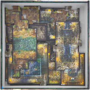 Foam tray set for Descent: Journeys in the Dark 2nd Edition - The Chains That Rust board game box