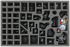 Foam tray value set for Warhammer Quest - Silver Tower board game box