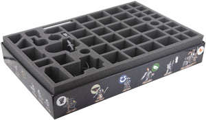 Foam tray value set for Deathwatch Overkill board game box