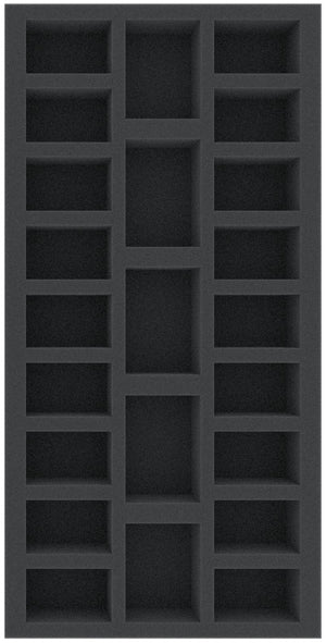AU035ZC22 35 mm foam tray for Zombicide Zombies and Survivors