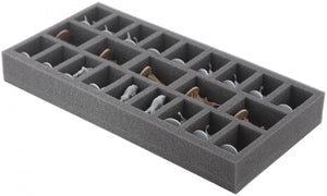 AU035ZC22 35 mm foam tray for Zombicide Zombies and Survivors
