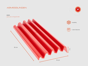 Feldherr plastic rack for Rummikub - 4 slots