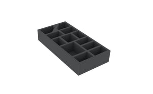 Feldherr espuma set + Premium Organizer Insert para Descent: Legends of the Dark - The Betrayer's War - caja del juego de mesa