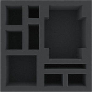 Conjunto de valores de la bandeja de espuma para Arcadia Quest: Caja de juego de tablero de Lotta Lava entera