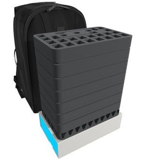 Feldherr backpack with magnetic box for Subbuteo: 18 Teams + 2 Goals