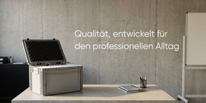 Box for 12 tablets in standard covers up to 17 mm - compatible with Apple iPad, Samsung Galaxy Tab A or Microsoft Surface Go