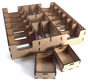 CABI Universal sorter for trading card games in standard cardboard boxes 285 mm x 285 mm