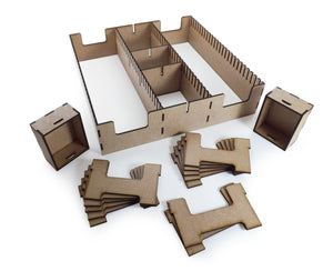 CABI Universal sorter for trading card games in standard cardboard boxes 285 mm x 285 mm