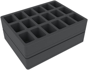 Feldherr foam set for Citadel Skirmish Figure Case - 36 Miniatures