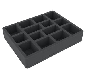 Feldherr foam set for Citadel Skirmish Figure Case - 22 Miniatures + game materials