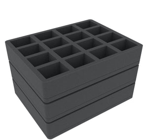 Feldherr foam set for Citadel Battle Figure Case - 64 Miniatures