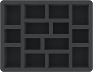 CRMEMH050BO GWB-Size Feldherr foam tray with 14 compartments