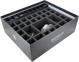 Feldherr foam set + Organizer Insert for Carnival Zombie: 2nd Edition - Kickstarter Deluxe Pledge - board game box