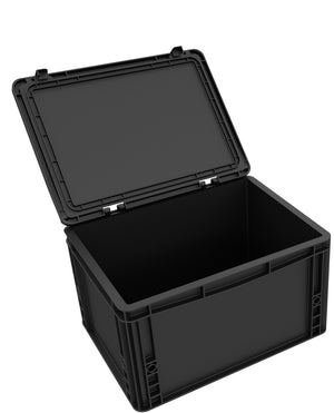 DDEB215ESD Eurocontainer Case / Euro Box with hinge lid ESD ED 43/22 HG