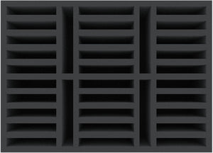 DDMFMV100BO 360 mm x 260 mm x 110 mm foam tray with 34 compartments