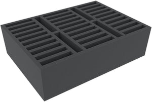 DDMFMV100BO 360 mm x 260 mm x 110 mm foam tray with 34 compartments