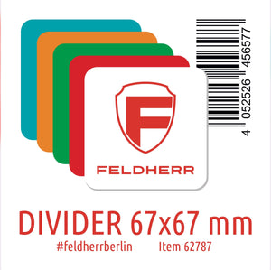 Feldherr card divider 67 x 67 mm - vertical