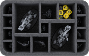 Feldherr Storage Box DSLB310 for Necromunda: Ash Wastes - Terrain + 55 Miniatures