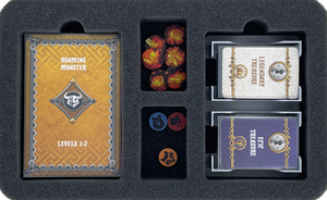 Feldherr Storage Box Set con 1x DSLB310 + 1x FSLB310 + 2x FSLB150 para Massive Darkness 2: Hellscape - Kickstarter Gameplay All-In Pledge