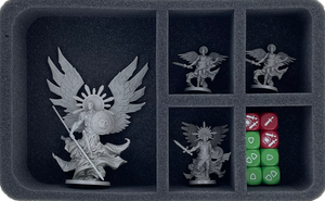 Feldherr Storage Box Set con 1x DSLB310 + 1x FSLB310 + 2x FSLB150 para Massive Darkness 2: Hellscape - Kickstarter Gameplay All-In Pledge