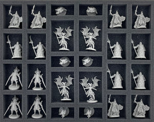 Feldherr Storage Box Set con 1x DSLB310 + 1x FSLB310 + 2x FSLB150 para Massive Darkness 2: Hellscape - Kickstarter Gameplay All-In Pledge