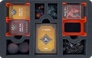 Feldherr Storage Box Set con 1x DSLB310 + 1x FSLB310 + 2x FSLB150 para Massive Darkness 2: Hellscape - Kickstarter Gameplay All-In Pledge